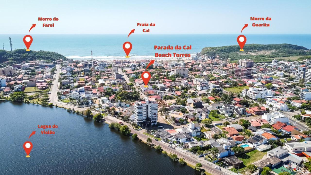 Parada Da Cal Beach Torres Esterno foto