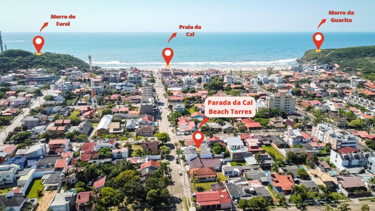 Parada Da Cal Beach Torres Esterno foto